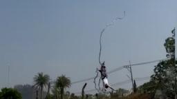 Lihat terjun bebas pelancong selepas tali lompat bungee terputus di Thailand