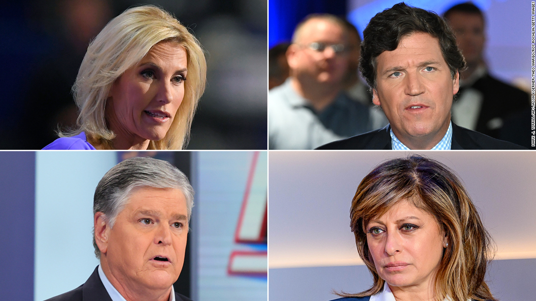 Dominion wants Tucker Carlson, Sean Hannity and other Fox hosts and executives to take the stand at trial