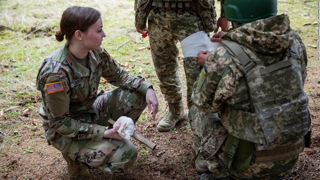 US troops in Germany are training Ukrainians to save one another