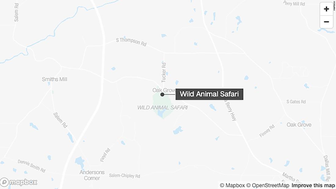 Two tigers recaptured after escaping Georgia safari park during tornado warning