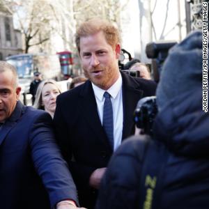 Prince Harry back in London for court fight