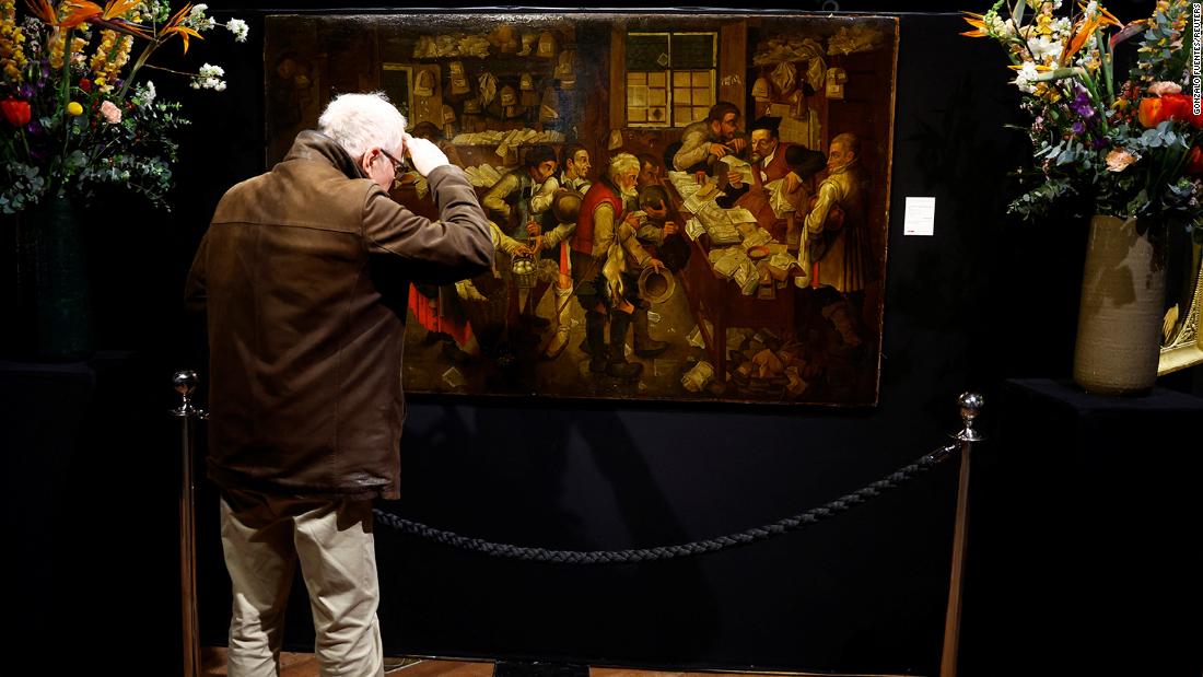 Dusty painting hidden behind door turns out to be Brueghel 'masterpiece'