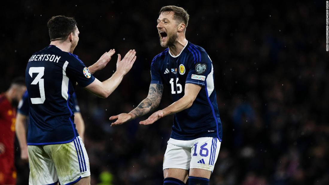 Spain shocked by Scotland in Euro 2024 qualifying