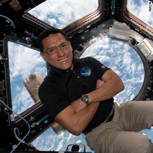 This astronaut will set a new US record for longest time spent in space
