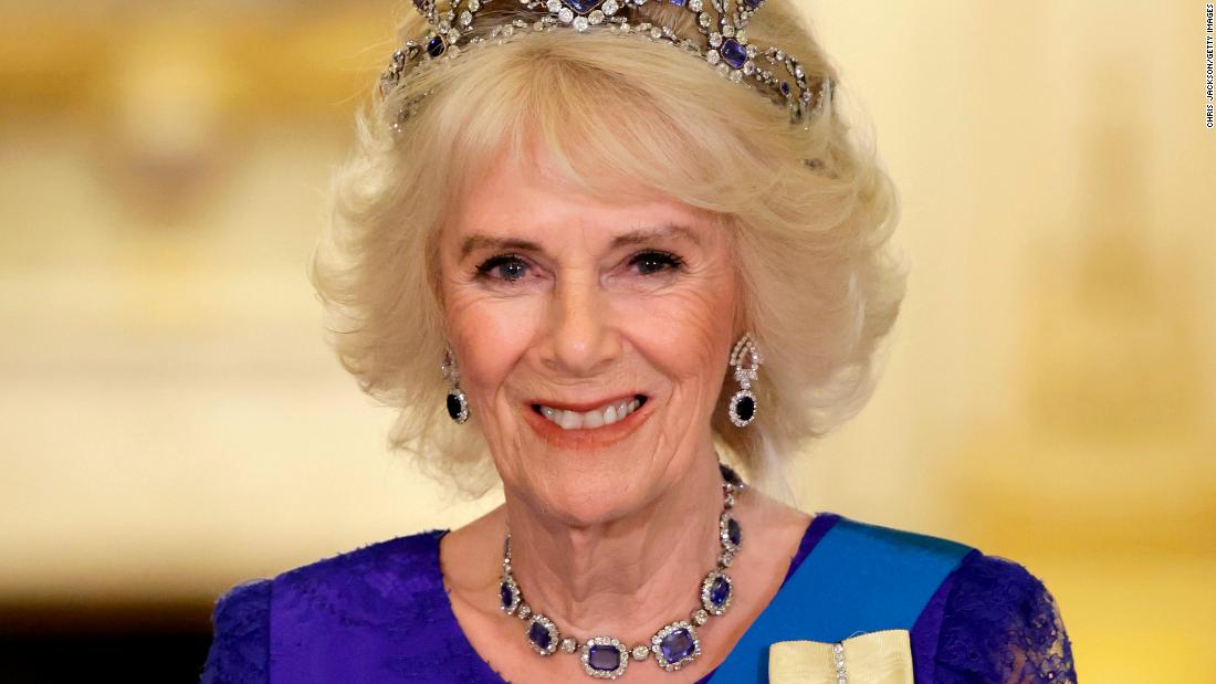 Camilla attends a state banquet in honor of South African President Cyril Ramaphosa in November 2022.