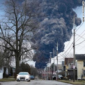CDC team studying health impacts of Ohio train derailment fell ill during investigation