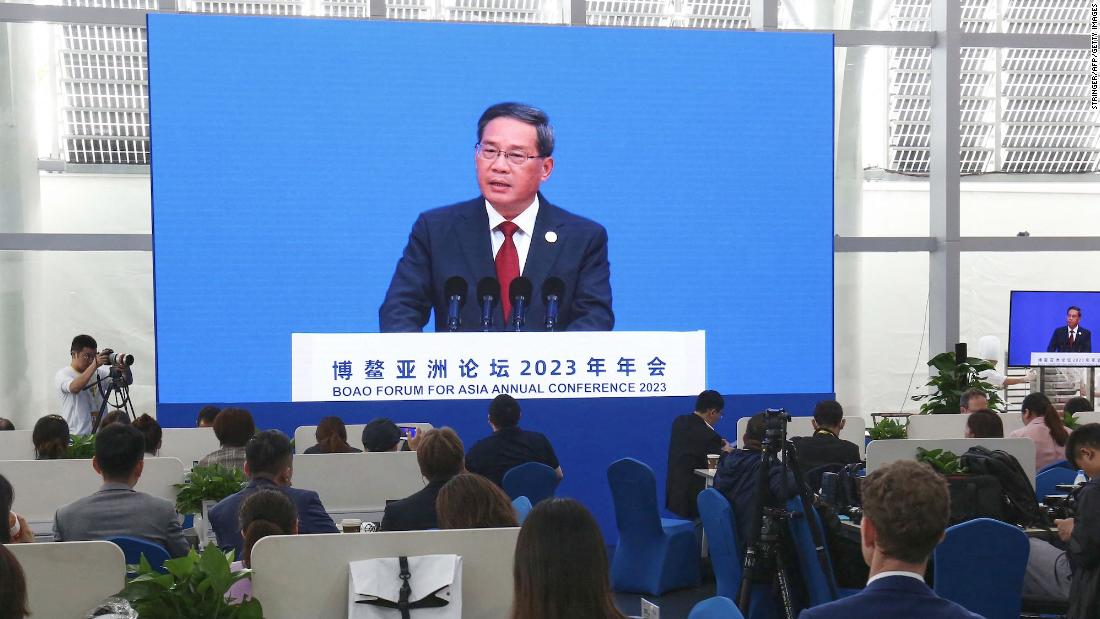 China 'confident and capable' of hitting 2023 growth targets, new premier says at gathering of business leaders