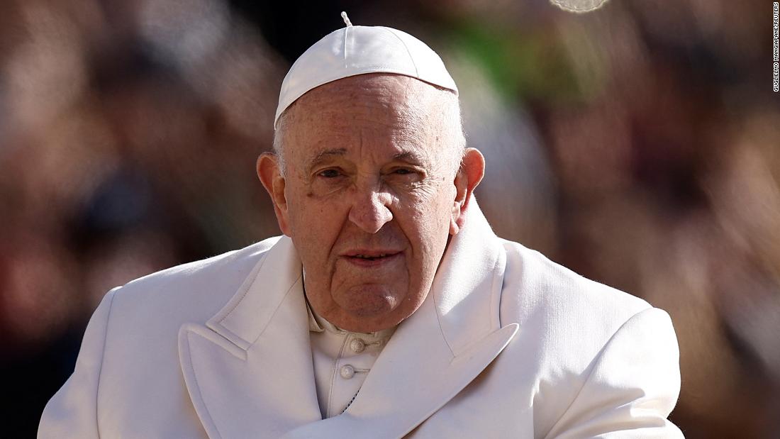 Pope's health 'improving,' says Vatican, after he was hospitalized with respiratory infection