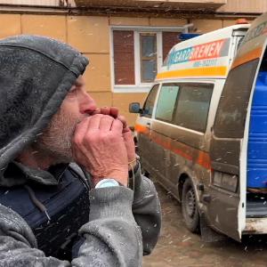 See how an American delivers lifeline to frontline civilians