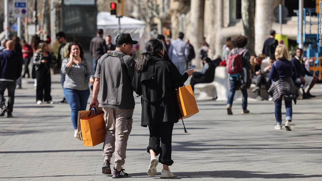 Key inflation gauge in Europe hits record high even as overall price rises slow sharply