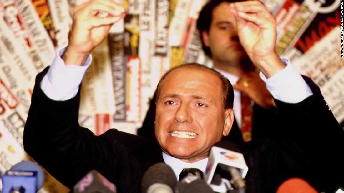 Berlusconi announced in November 1993 that he would be entering the world of politics. He started the Forza Italia party in 1994.