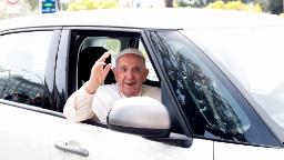 230401050937 01 pope francis leaves hospital 040123 hp video