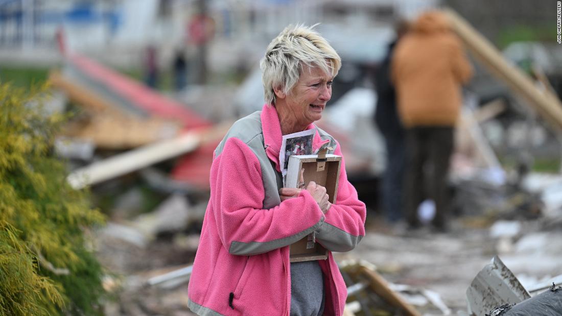 Communities emerge to major destruction after large tornadoes tear through the South and Midwest