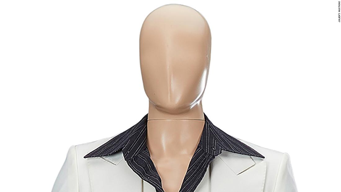 John Travolta's white 'Saturday Night Fever' suit fetches $260K at auction  - CNN Style