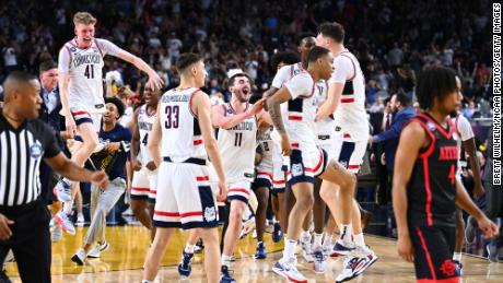 In pictures: UConn brings home its fifth national title