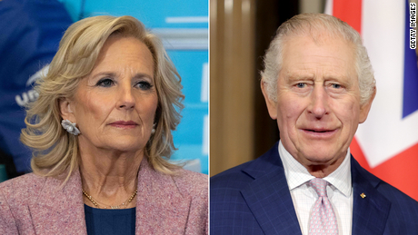First lady Jill Biden will attend the coronation of King Charles III, White House announces