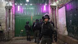 230404234435 01 al aqsa mosque raid 040423 restricted hp video Al-Aqsa: Clashes erupt inside Jerusalem mosque after Israeli forces enter