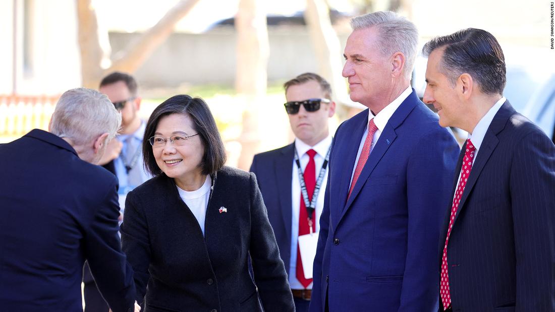 Prezydent Tajwanu Tsai i przewodniczący McCarthy wyrazili demokratyczną jedność