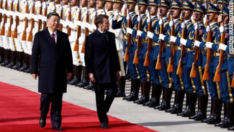 Macron counting on China&#39;s Xi &#39;to reason&#39; with Russia over Ukraine war