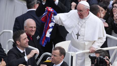 El equipo del papa Francisco, Club Atlético San Lorenzo de Almagro - CNN  Video