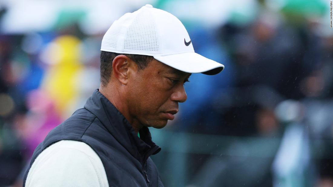 Tiger Woods withdraws from the Masters due to injury