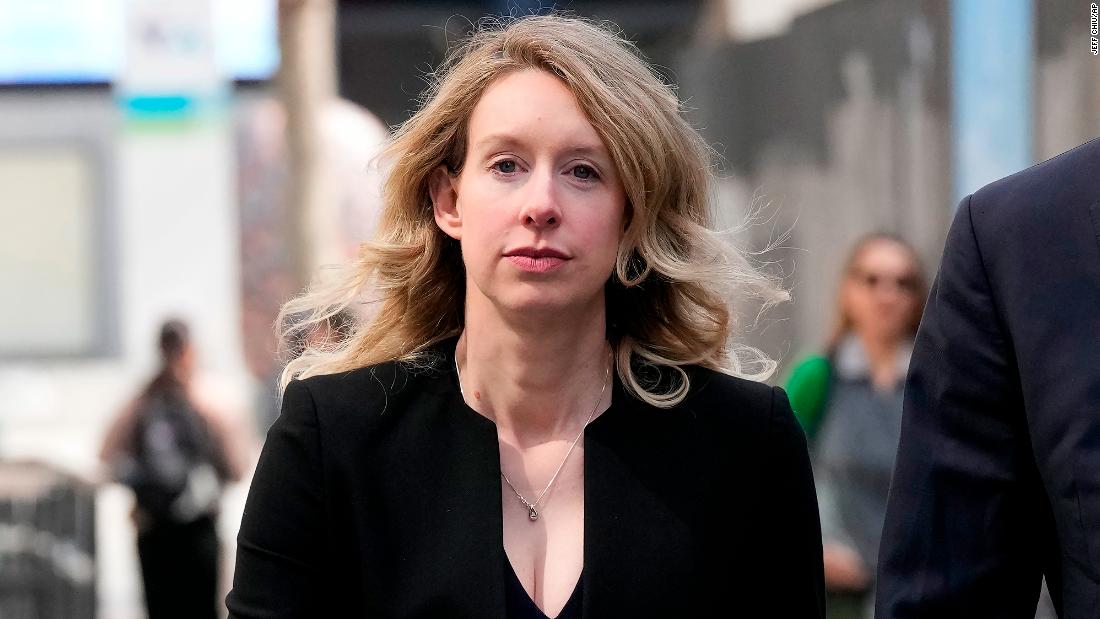 NextImg:Elizabeth Holmes must report to prison this month while waiting out her appeal, judge rules