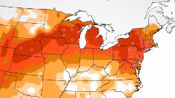 Lebih daripada 100 rekod suhu boleh dipecahkan merentasi Midwest dan Timur Laut hingga Jumaat
