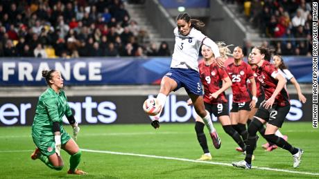 Players from top ranked teams including France and Canada, pictured here during the International Women&#39;s Friendly match between France and Canada on April 11, 2023, have attempted to boycott tournaments and national team selection.
