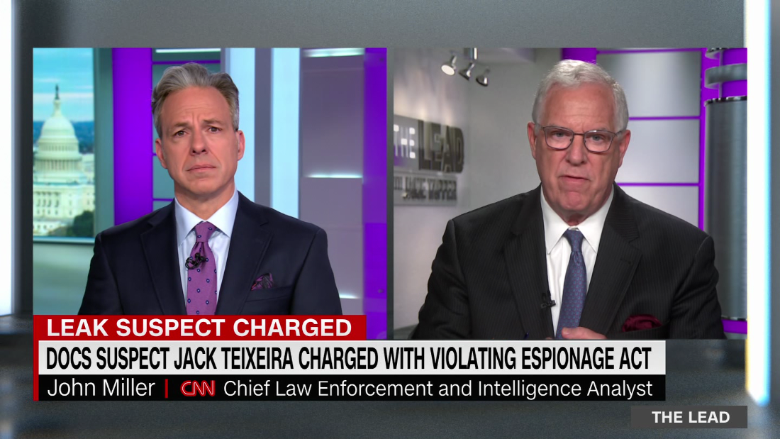 CNN’s John Miller shares new information about the FBI’s investigation and ultimate arrest of Jack Teixeira, the suspected document leaker – CNN Video
