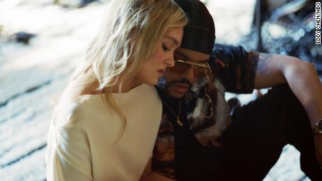 Lily-Rose Depp, Abel &quot;The Weeknd&quot; Tesfaye in HBO&#39;s &quot;The Idol.&quot;