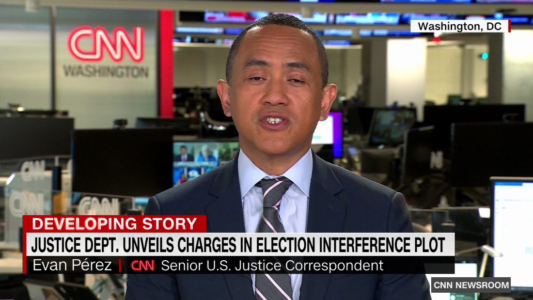 Justice Department unveils charges in Russian plot to interfere in local U.S. elections  – CNN Video