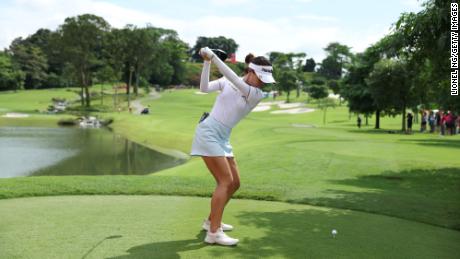 Ko tees off at the HSBC Women&#39;s World Championship in March.