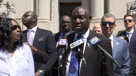 Ben Crump announces the filing of a civil lawsuit against the City of Memphis, the Memphis Police Department, and individual officers for the January 2023 death of Tyre Nichols.