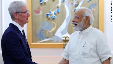 Apple commits to investing across India as Tim Cook opens second store