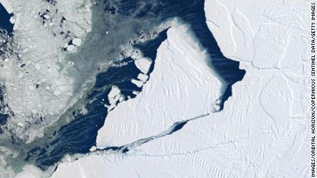 The rate of melting in Antarctica is much faster than in the 1990s.