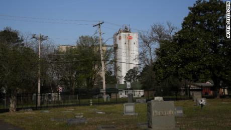 A Tyson feed mill towers over the city of Hope, where the company is the county&#39;s largest employer.  