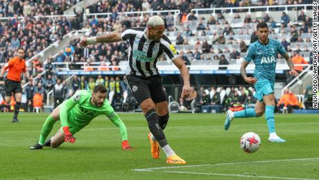 Joelinton scored Newcastle&#39;s second goal.