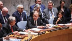 Western diplomats slam Lavrov in UN meeting