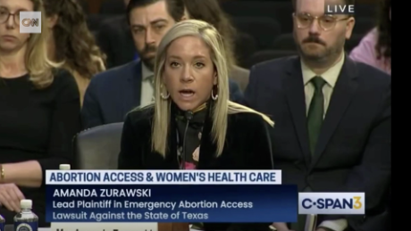 &#39;I nearly died on their watch&#39;: Woman calls out absent Senators Cruz and Cornyn at abortion hearing