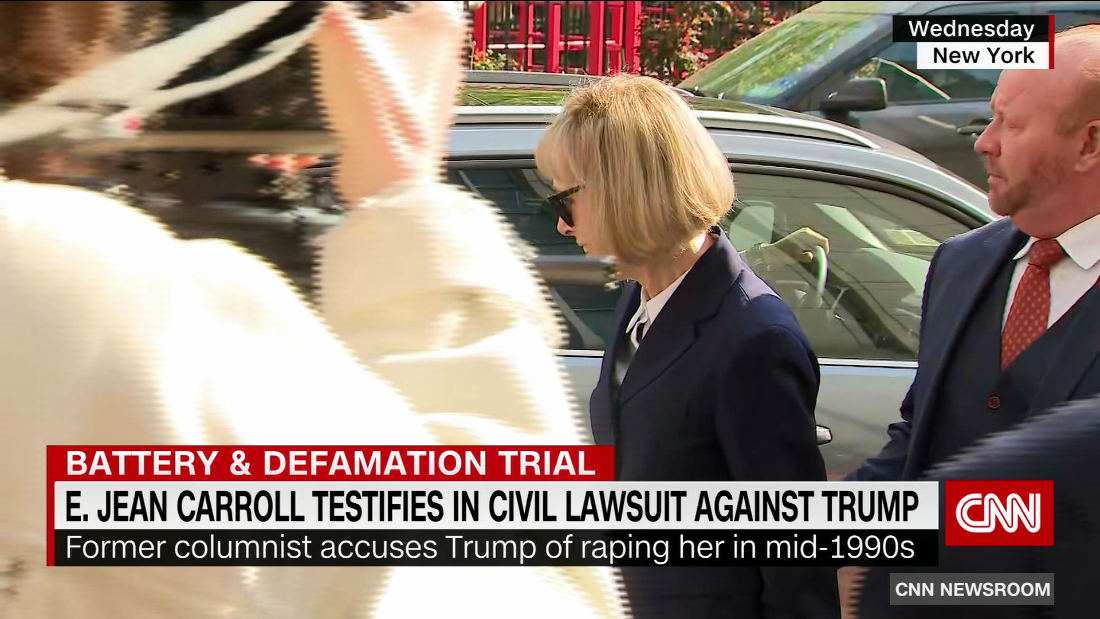 Writer E. Jean Carroll testifies in civil suit against Donald Trump – CNN Video