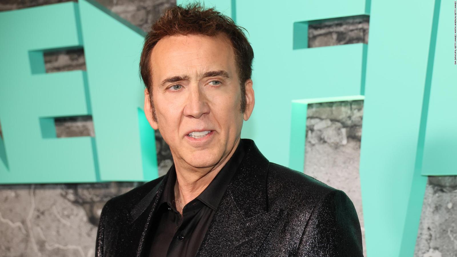 Nicolas Cage Dice Que Su Trabajo Como Actor Lo Mantuvo A Flote Después 