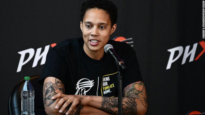 &#39;Put your head down and just keep going&#39;: Griner gets emotional in first news conference since Russian prison release