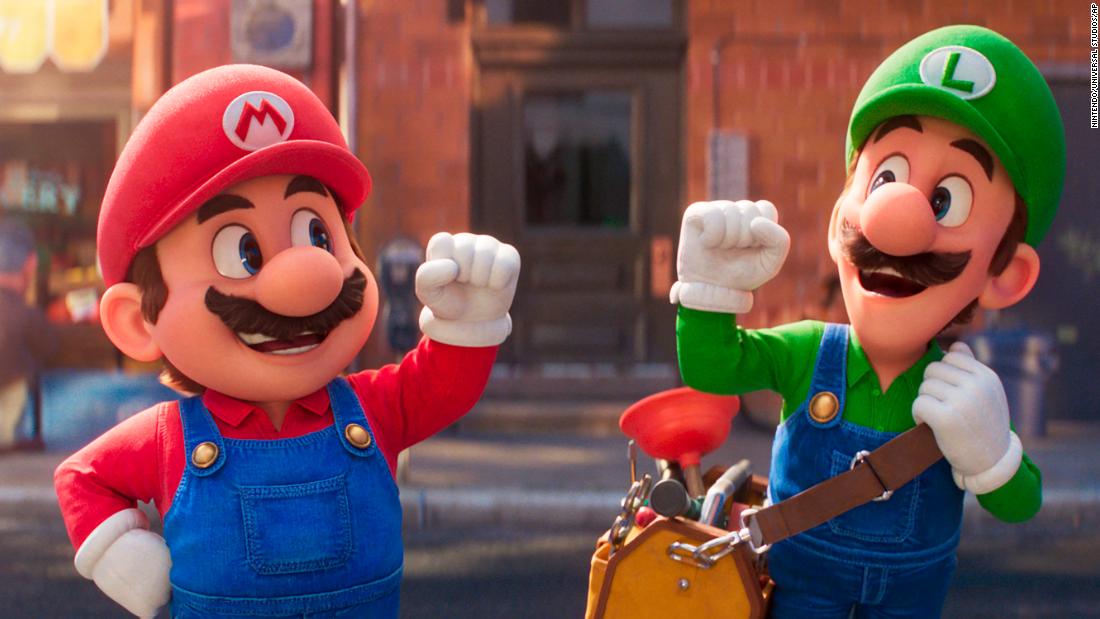 Super Mario Bros. has become a movie.  Movie is the tenth animated film to cross the billion dollar mark at the global box office