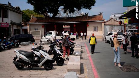 Kinmen was repeatedly shelled by Communist China&#39;s forces up until 1979 but today has tourism links with the mainland. 