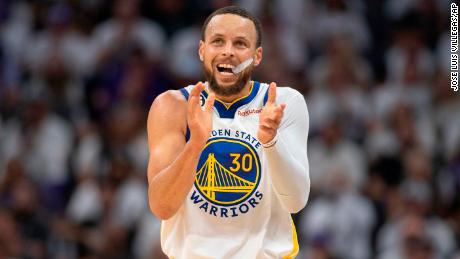 Steph Curry led the Golden State Warriors to the Western Conference semifinals with a record-breaking performance against the Sacramento Kings.