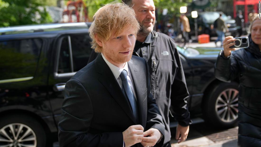 Ed Sheeran diz que alegações em julgamento de violação de direitos autorais são ‘realmente ultrajantes’