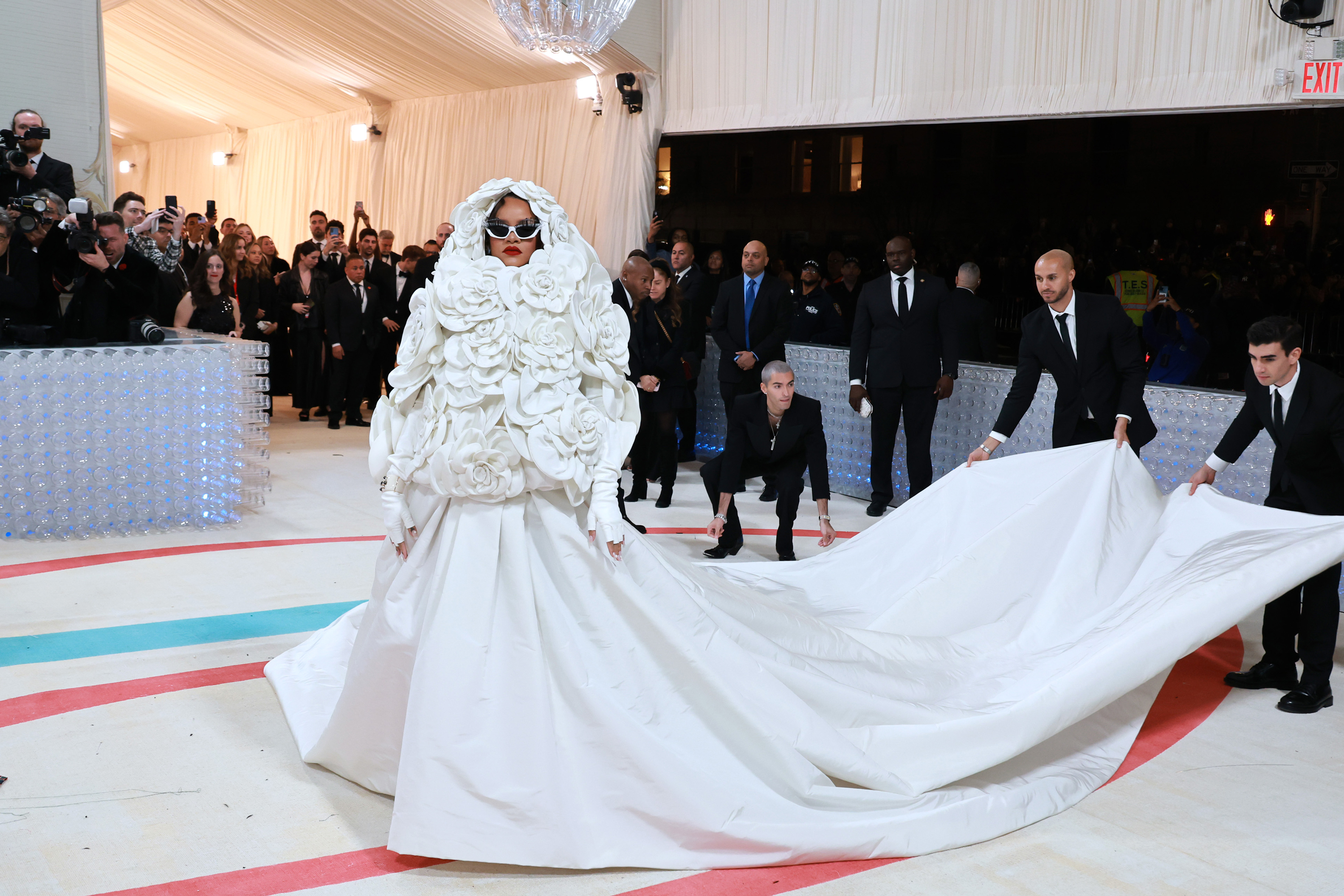 Rihanna puts her own spin on the Chanel bride at the Met Gala - CNN Style