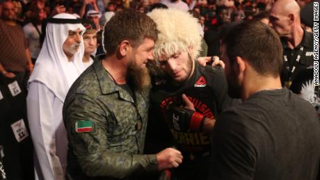 Kadyrov congratulates Nurmagomedov for his victory over Poirier. 