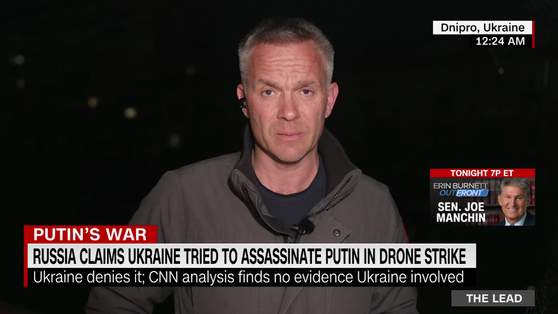 As Russia makes claims a Ukrainian drone struck The Kremlin, Putin’s forces kill more than 20 people in strikes in Southern Ukraine, according to officials there – CNN Video
