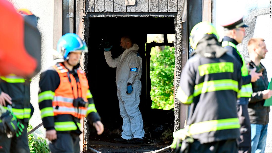 برنو: مقتل ثمانية أشخاص بعد اندلاع حريق في مدينة تشيكية